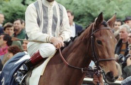 Lester Piggott produced one of his greatest ever rides just 12 days after coming out of retirement aged 54