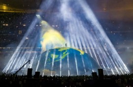 Nearly 120,000 fans attended US rapper Kanye West's show in Istanbul