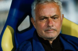 Portuguese coach Jose Mourinho