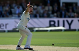 New Zealand fast bowler Nathan Smith