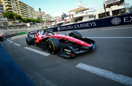 Ferrari's Lewis Hamilton topped practice