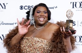 Costume designer Qween Jean became the first openly transgender person to be honored at the 79th Tony Awards