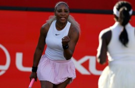 Serena Williams made a winning return to tennis after four years in retirement