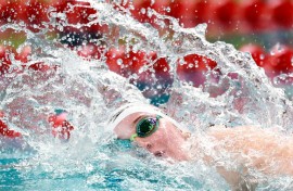 Mollie O'Callaghan swam the fourth fastest 200m freestyle of all time at the Australian trials