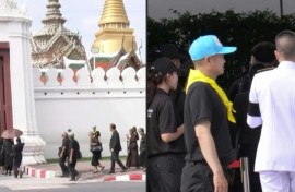 Crowds pay respects to late Thai Princess at Bangkok Grand Palace