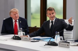 Trump has been at the centre of attention at the G7