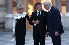 Trump signed the deal at the Palace of Versailles