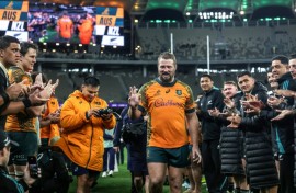 Australia's James Slipper (C) is set to to come out of international retirement