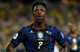 Vinicius Junior added Brazil's third goal against Haiti