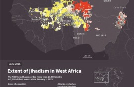 Extent of jihadism in West Africa