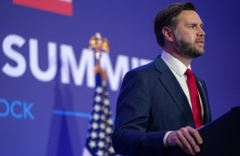 US Vice President JD Vance spoke to reporters following the talks with Iranian negotiators at the Burgenstock complex