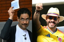 Ivan Cepeda (left) lost the election to Abelardo de la Espriella (right) by less than a percentage point