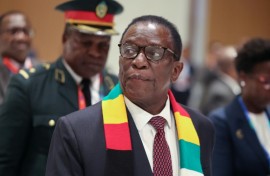 Emmerson Mnangagwa took power of Zimbabwe after a coup in 2017