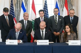 The Israel-Lebanon-US deal came despite opposition from Hezbollah, which is fighting Israel