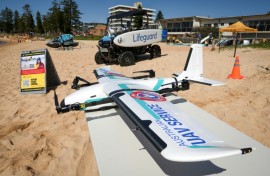 Australian lifesavers are expanding shark-spotting drone coverage in New South Wales