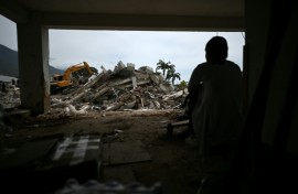 Entire buildings have been pulverized by the powerful quakes that struck Venezuela last week