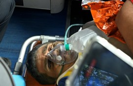 The rescue of security guard Hernan Gil after so long under the rubble was greeted as a miracle