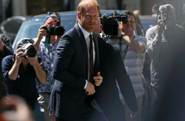 Britain's Prince Harry lost his joint case with Elton John and others against the Daily Mail's publisher accusing the UK tabloid of unlawful information gathering