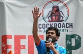 Graduate student Abhijeet Dipke, 30, sparked a protest movement in India with a viral post