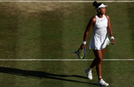 Naomi Osaka bowed out of Wimbledon at the quarter-final stage