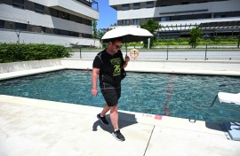People with ichthyosis, a condition in which bodies cannot cool themselves normally, take special precautions during summer