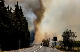 Several wildfires have been raging in France over the last week