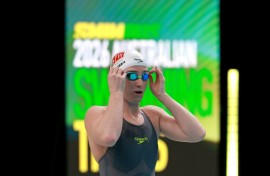 Australia’s Mollie O’Callaghan says scans revealed stress fractures and bone oedema on her lumbar spine