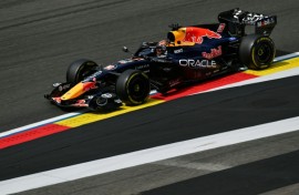 Max Verstappen clocked a best lap in one minute and 47.070 seconds in the first practice session at the Belgian Grand Prix