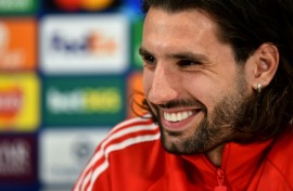Liverpool's Hungarian midfielder Dominik Szoboszlai