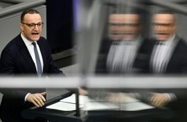 Jens Spahn said he was stepping down as the parliamentary group leader of Germany's Christian Democratic Union (CDU) over the controversy