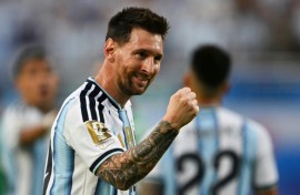 Lionel Messi is bidding to win back-to-back World Cups with Argentina
