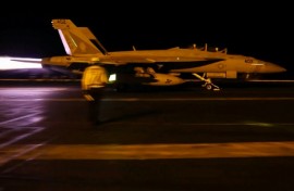 The US military said it had launched a ninth consecutive night of attacks on Iran