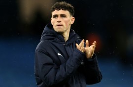 Manchester City forward Phil Foden