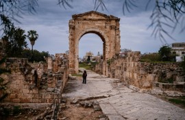 Inhabitants of Tyre, an ancient heritage site near the border with Israel, fled en masse following an evacuation order ahead of air strikes