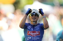 It was an 11th Tour de France stage victory overall for Belgian Jasper Philipsen