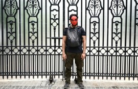Yuvraj, a 24-year-old protester, says he has joined because 'some things are bigger than you'