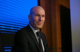 Former France star Zinedine Zidane will take over as coach of the national team on a four-year deal