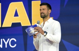 Serbia's Novak Djokovic