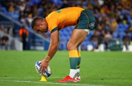 Australia's Quade Cooper is eyeing a comeback for the 2027 World Cup