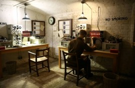 The 'Miked' or 'M' room was a secret World War II British intelligence listening facility, and is now part of a new museum