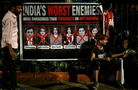 Journalists and TV channels have been targeted by India's youth protesters, who say new outlets are aligned with Prime Minister Narendra Modi's administration
