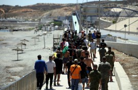 Most of those who entered Ceuta have now left