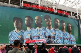 Manchester United's Old Trafford stadium