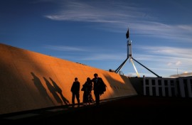 Mark Parton -- who leads the opposition Liberal Party in the Australian Capital Territory -- forced to admit he texted "my job is boring" and an expletive to a contact during a meeting