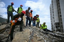 Rescue operations have not let up over a month after the earthquakes in Venezuela