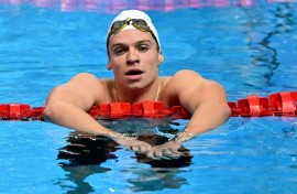 French swimmer Leon Marchand won four gold medals at the 2024 Paris Olympics