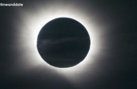 Images show moment of rare total solar eclipse in Palma de Mallorca, Spain