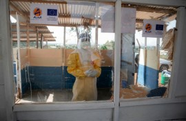 The Ebola outbreak, which has hit the DRC's conflict-plagued eastern and northeastern regions, was declared on May 15
