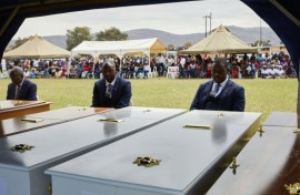 Death toll grows: Zimbabwe police said 46 people are confirmed to have died in the disaster