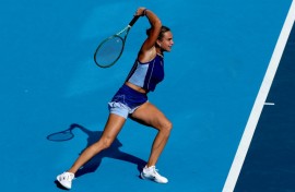 Top-ranked Aryna Sabalenka is through to the third round of the ATP-WTA Cincinnati Masters